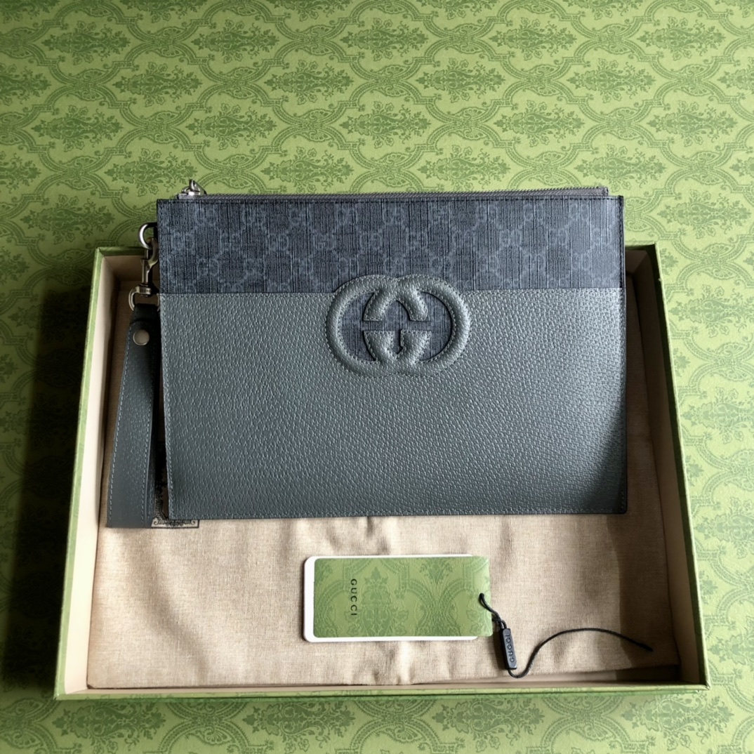 Supreme頂級帆布材質 Gucci原單長款錢包手提包mini