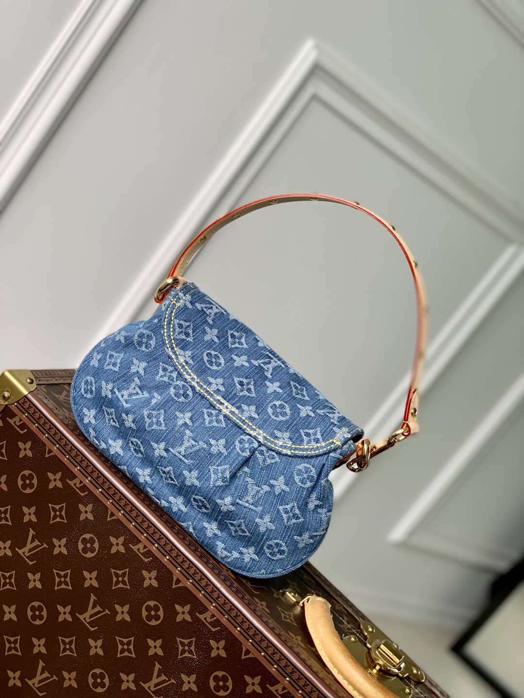 M46829 官方同步 Monogram Denim LV一比一復刻包包