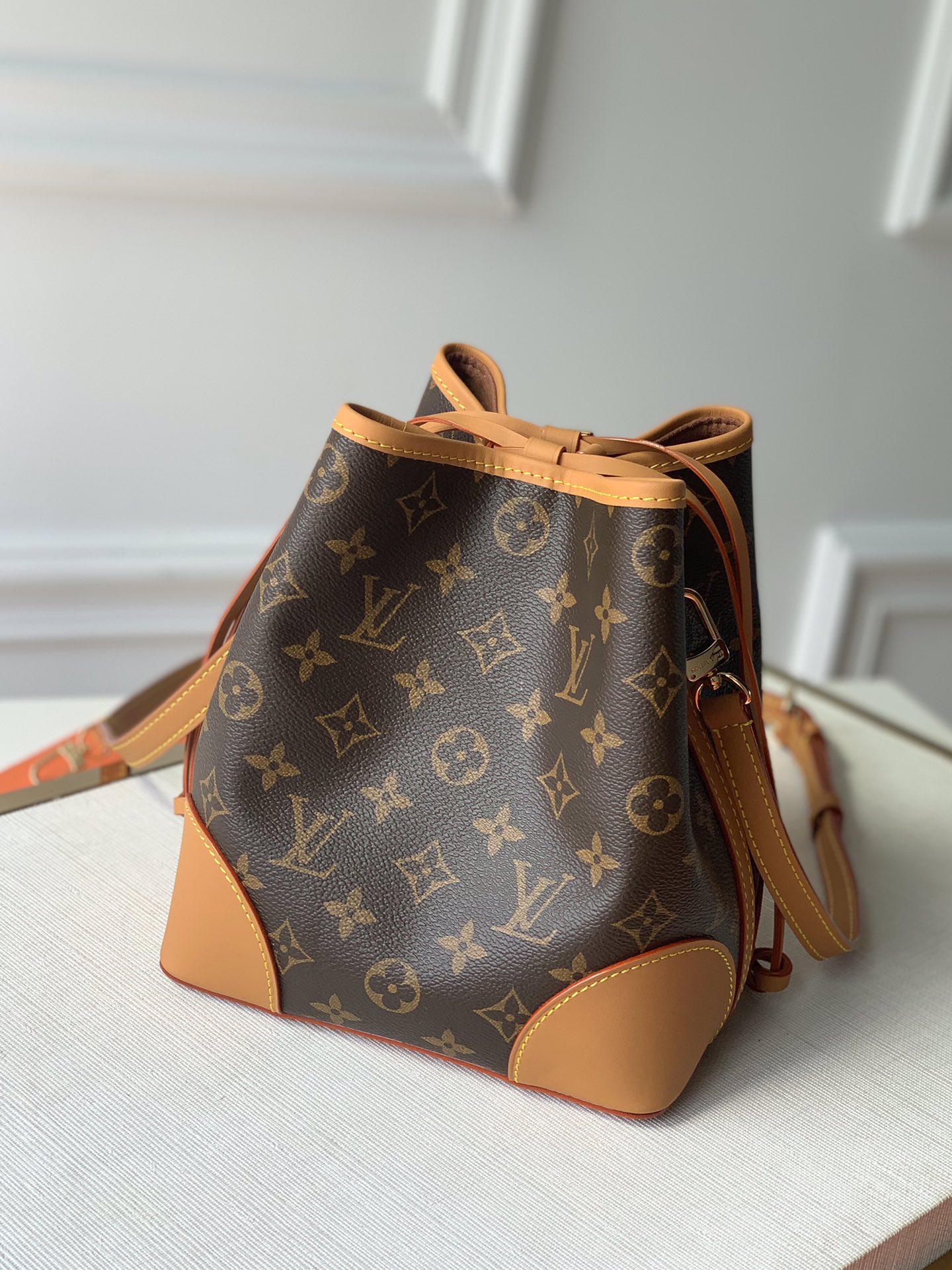 M45550新品獨家一比一LV水桶包 方形包