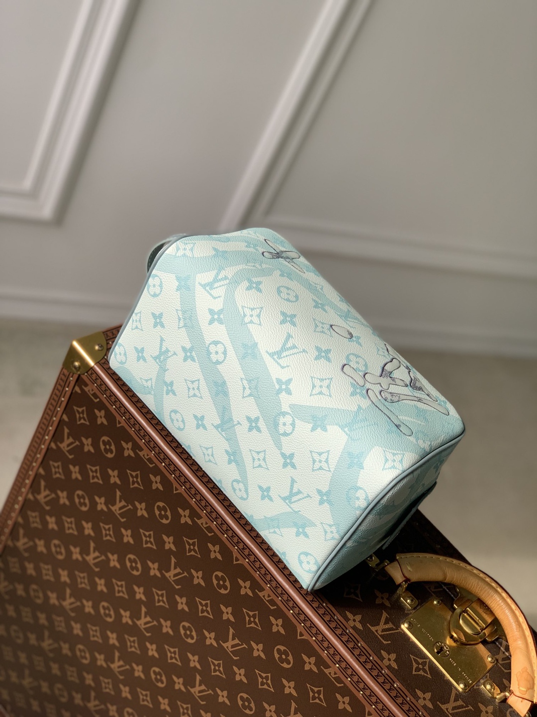 M82337 Dopp Kit LV 頂級A貨單肩包 洗漱包 28.0 x 15.0 x 16.5 厘