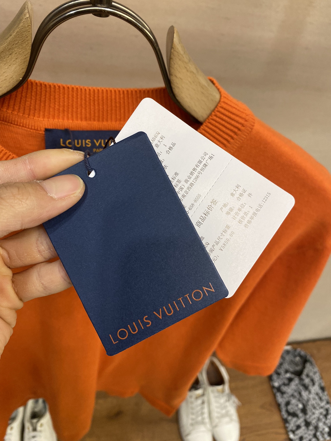 Louis Vuitton 高仿 純棉圓領T恤短袖衣服 批發零售