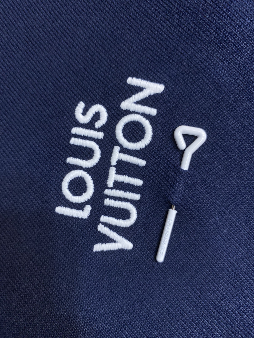 很精緻的印花 2024新品 LV 原單衣服 純棉圓領短袖T恤 白色