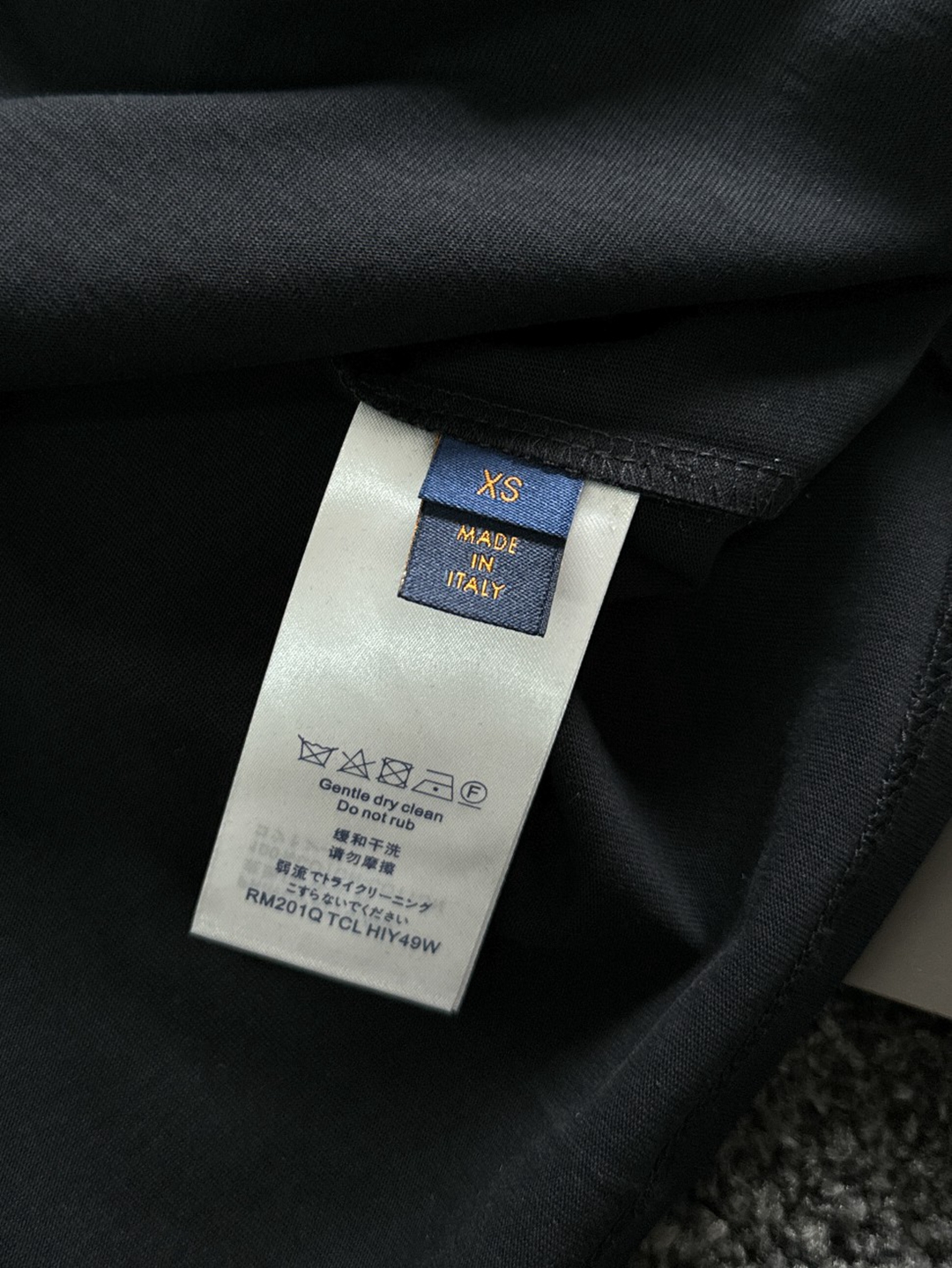 精緻設計 LV 原單服裝 純棉圓領短袖T恤黑色 2024新品