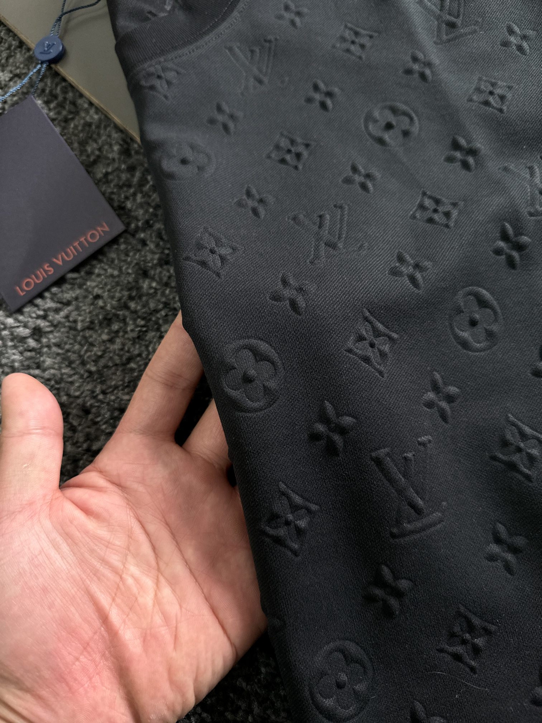 2024新品 獨特設計 圓領短袖純棉T恤 LV高仿衣服