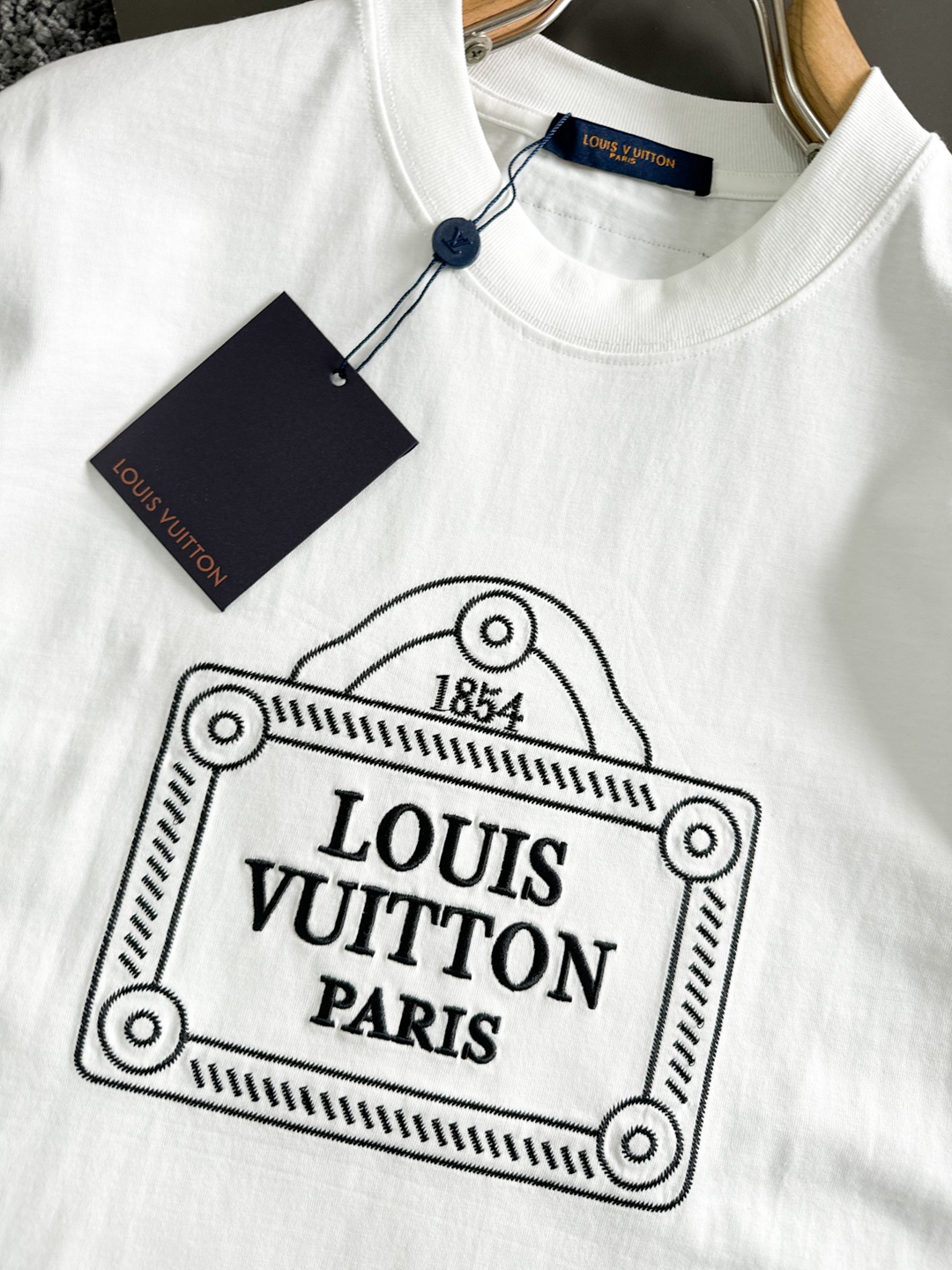 Louis Vuitton一比一高仿衣服純棉短袖T恤2024新品