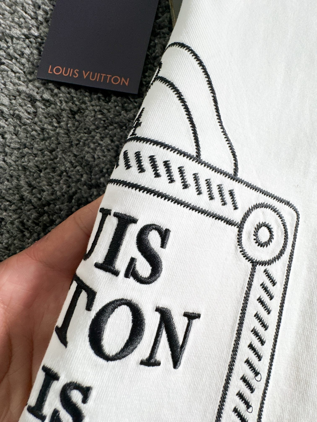 Louis Vuitton一比一高仿衣服純棉短袖T恤2024新品