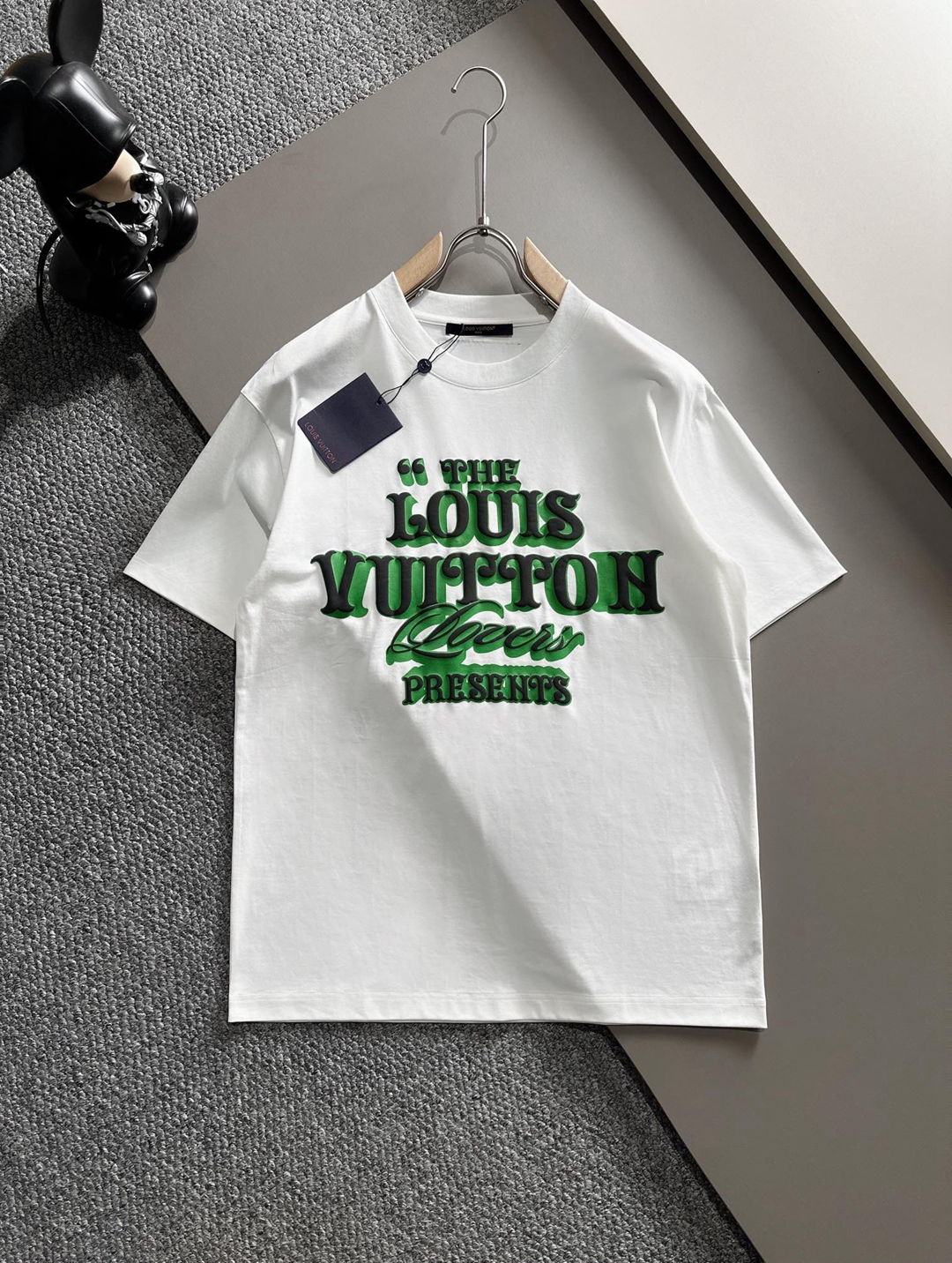 頂級高仿LV短袖衣服原單T恤男裝純棉 專櫃同步