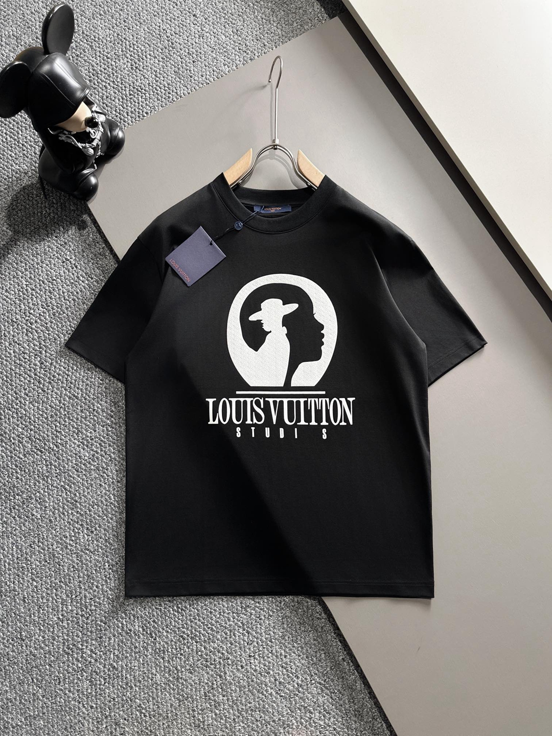 獨特印花2024新品純棉短袖T恤LV原單上衣