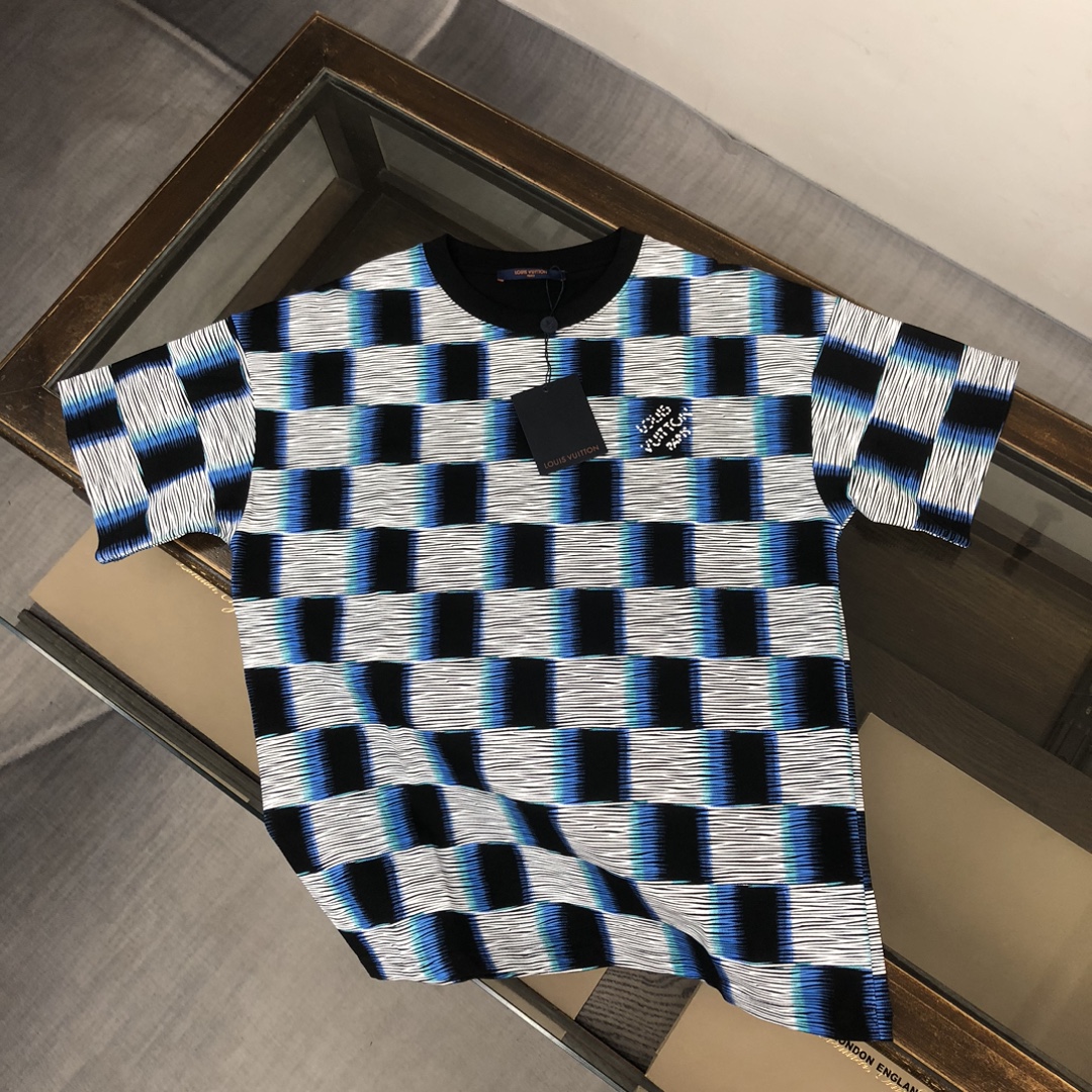 Louis vuitton/LV精品原單服裝專櫃同步圓領T恤 純棉面料