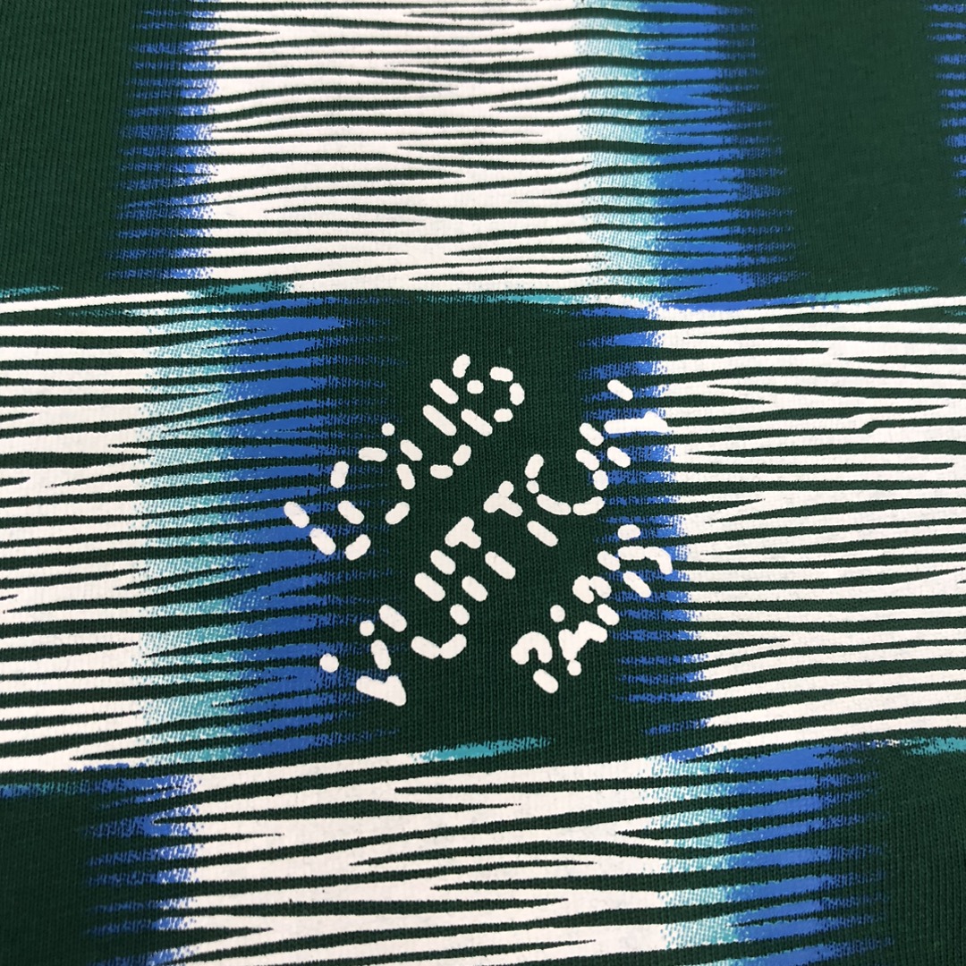 Louis vuitton/LV 2024新品 高仿服裝 圓領短袖T恤 針織純棉