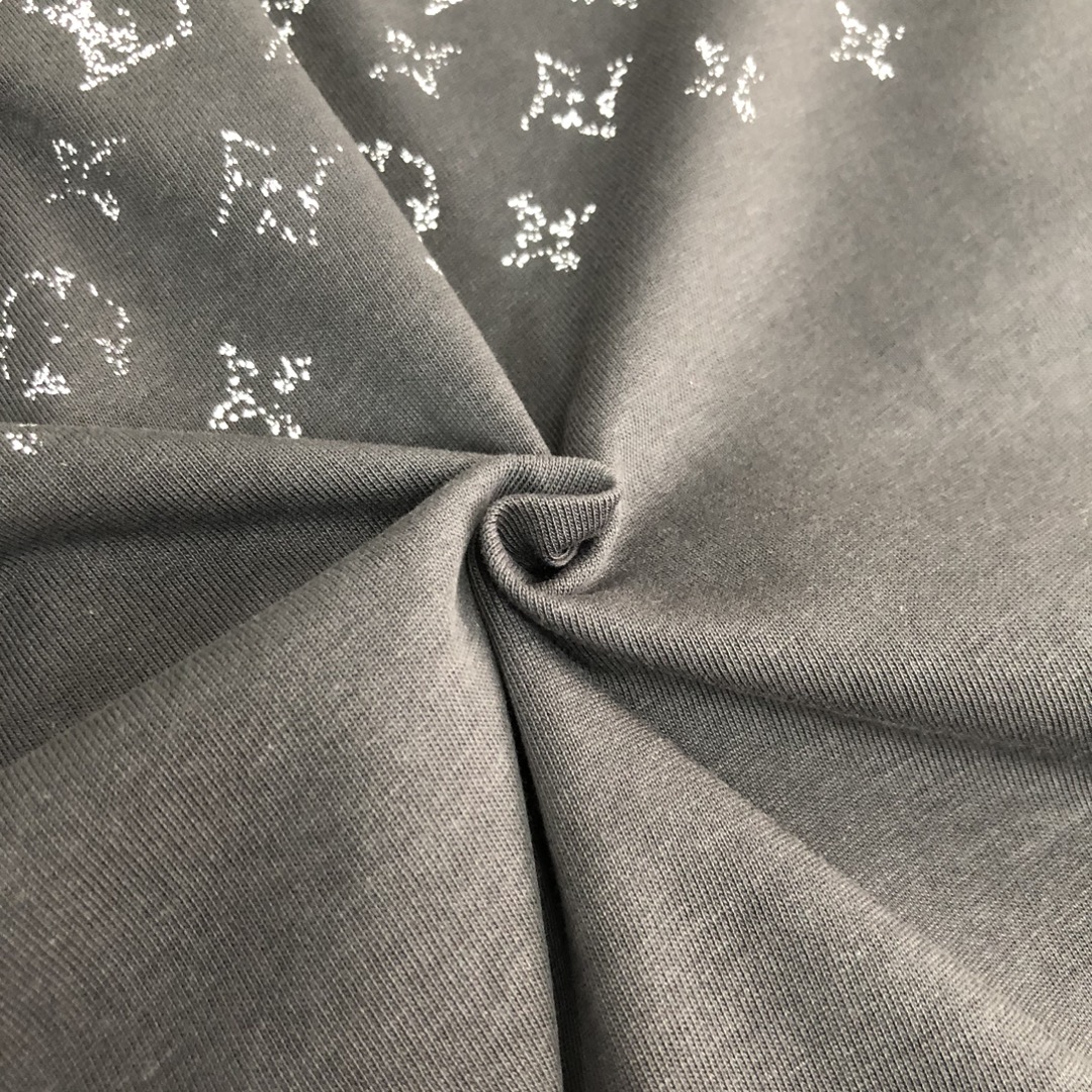 Louis vuitton/LV高仿服裝2024春夏新品定制圓領短袖奢侈品牌T恤