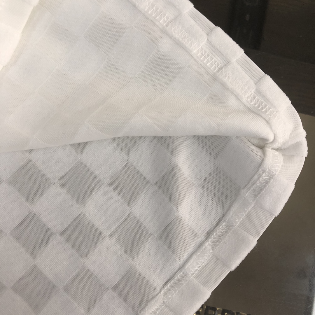 Louis vuitton/LV一比一定制棉面料經典盤棋格圓領短袖T恤