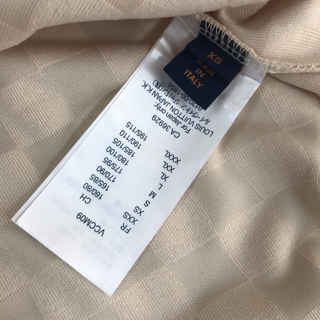 Louis vuitton/LV 高仿精品衣服 圓領短袖T恤 盤棋格設計