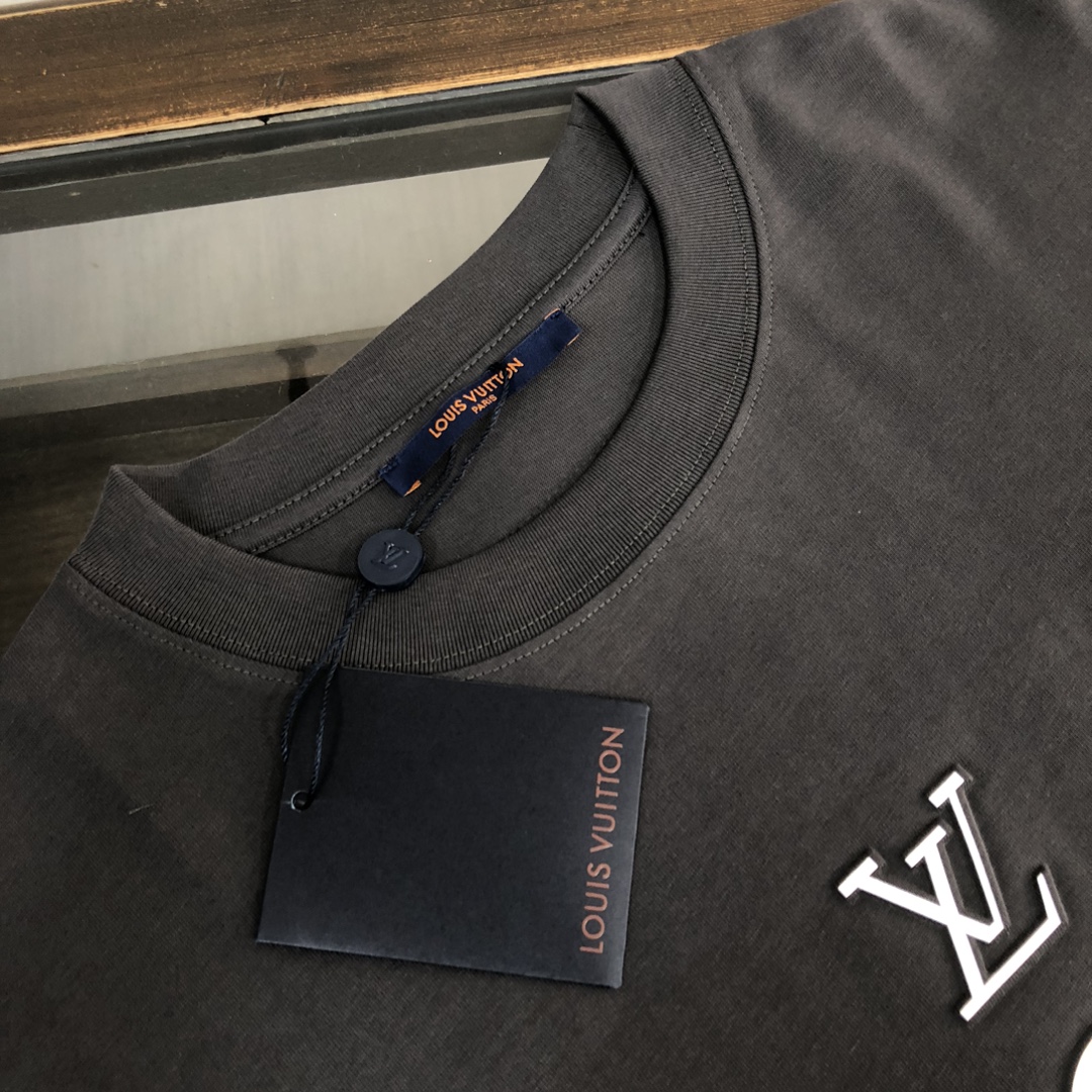 Louis vuitton/LV 印花圖案 黑色高仿衣服
