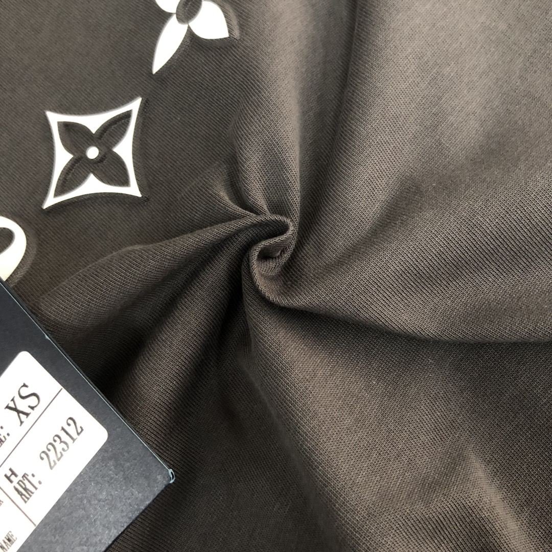 Louis vuitton/LV 印花圖案 黑色高仿衣服