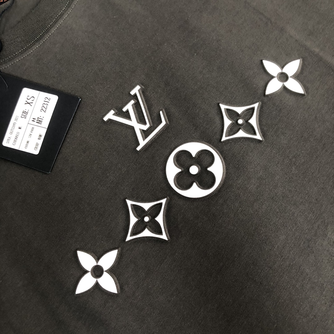 Louis vuitton/LV 印花圖案 黑色高仿衣服