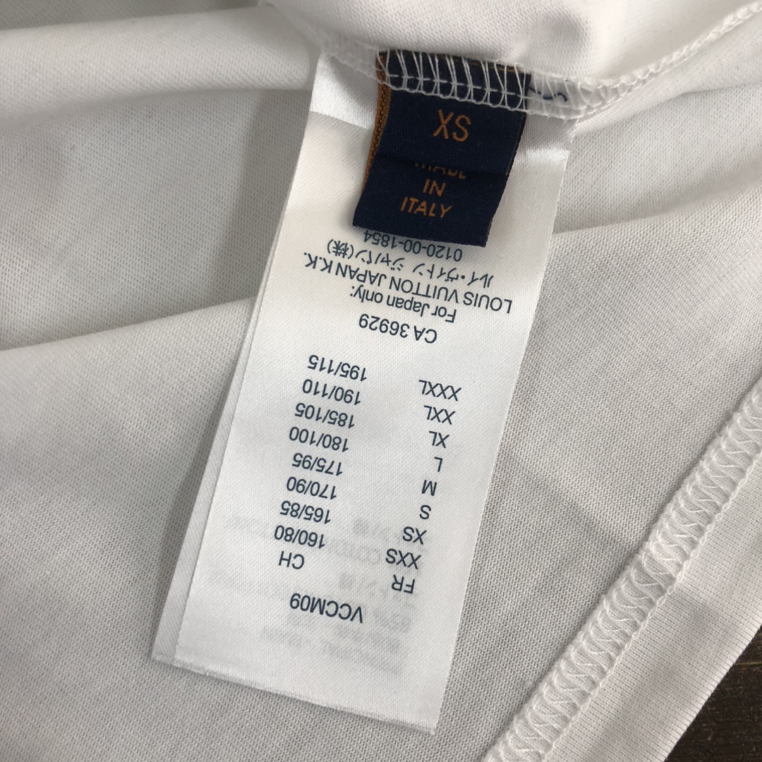 Louis vuitton/LV 胸前口袋 經典設計 高仿奢侈品衣服短袖T恤 男裝