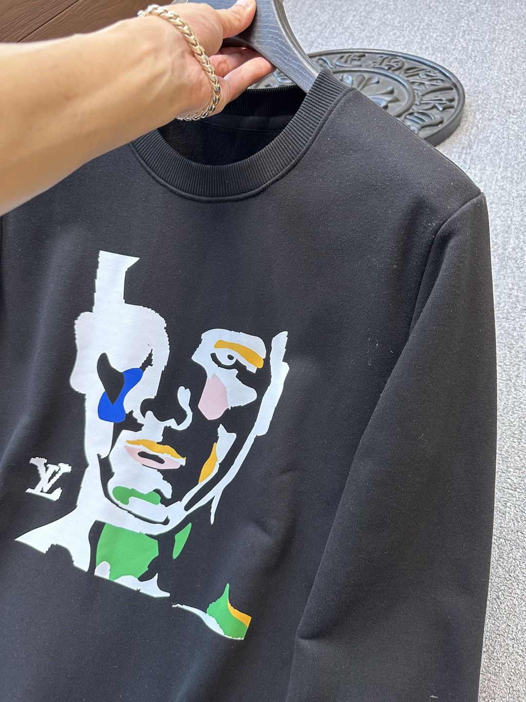 頂級LV服裝原單套頭加絨衛衣