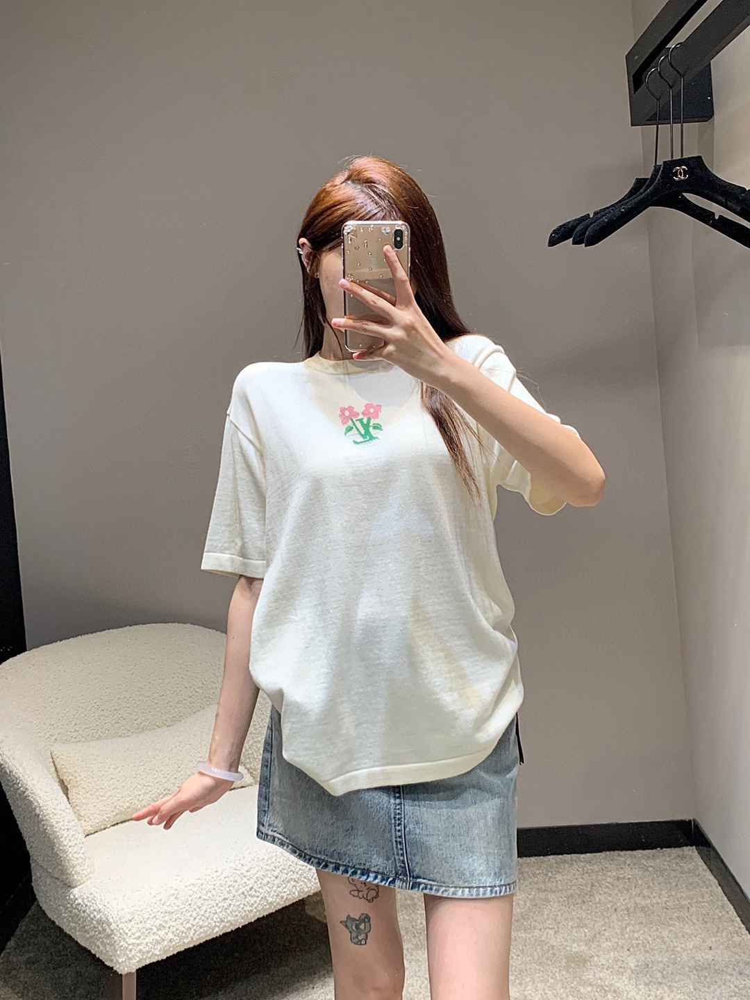 頂級復刻一比一LV圓領短袖T恤女款 2024新品