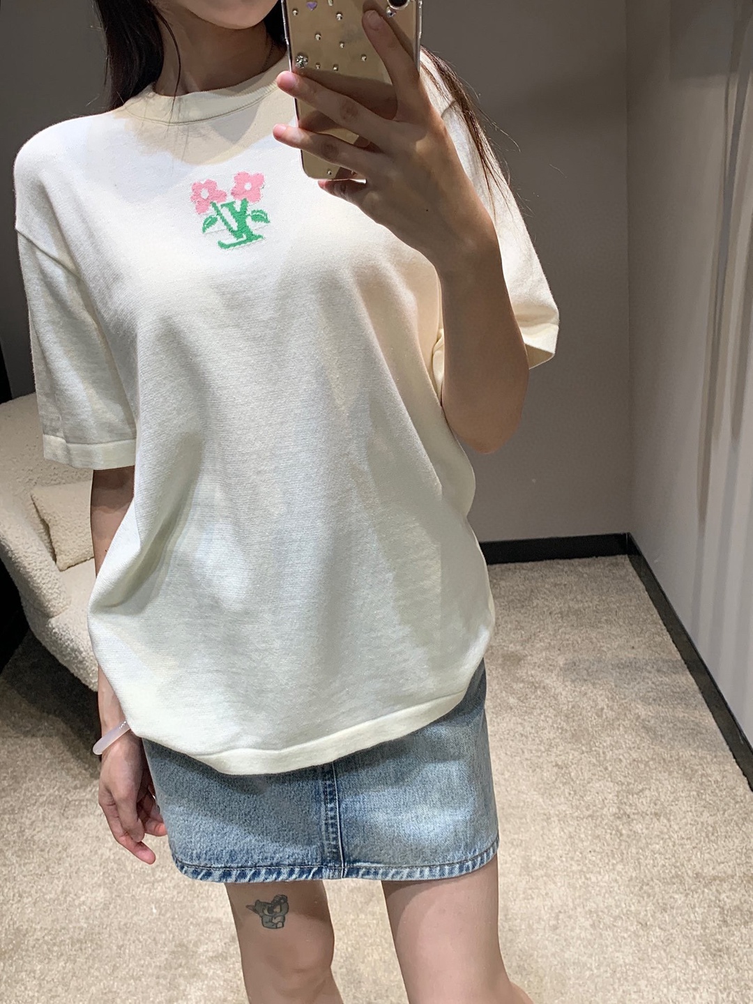 頂級復刻一比一LV圓領短袖T恤女款 2024新品