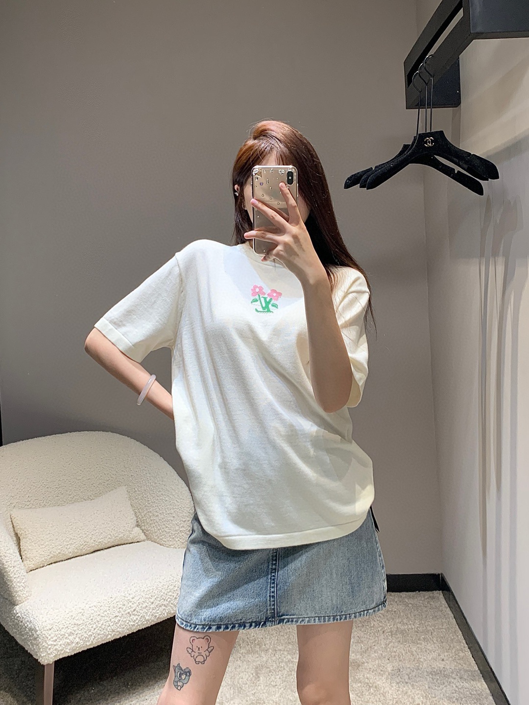 頂級復刻一比一LV圓領短袖T恤女款 2024新品