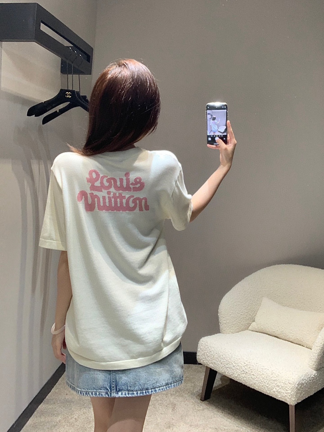 頂級復刻一比一LV圓領短袖T恤女款 2024新品
