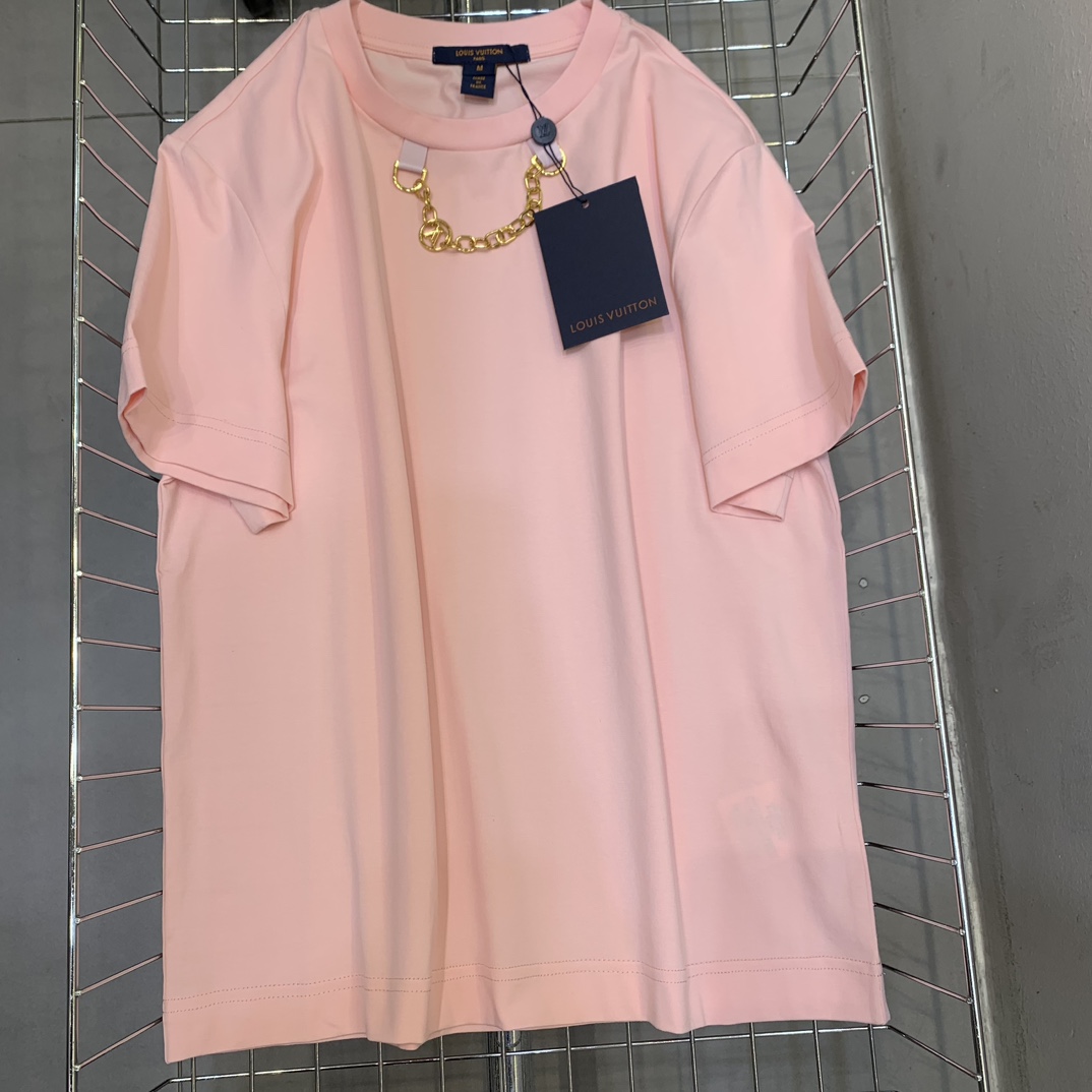2024LV精品高端奢侈品女士圓領T恤