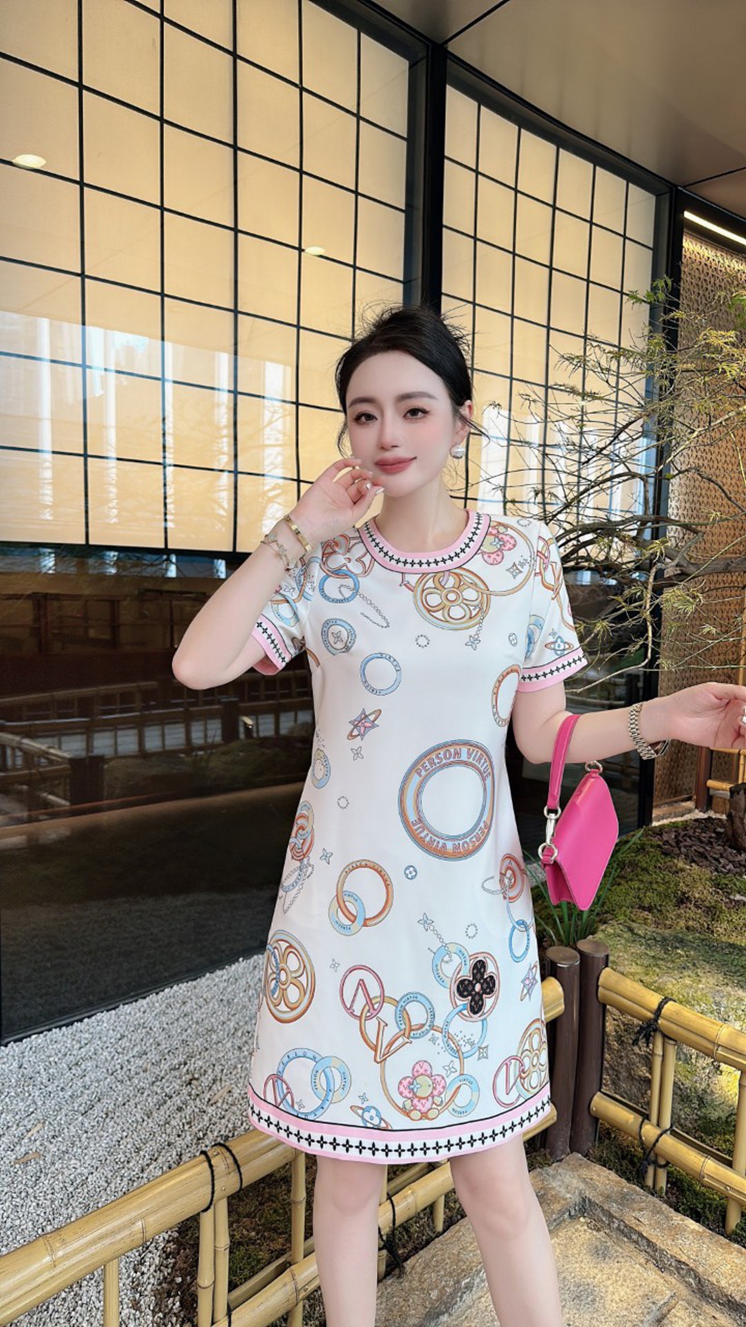 春夏新品 LV新款高仿連衣裙女款裙子