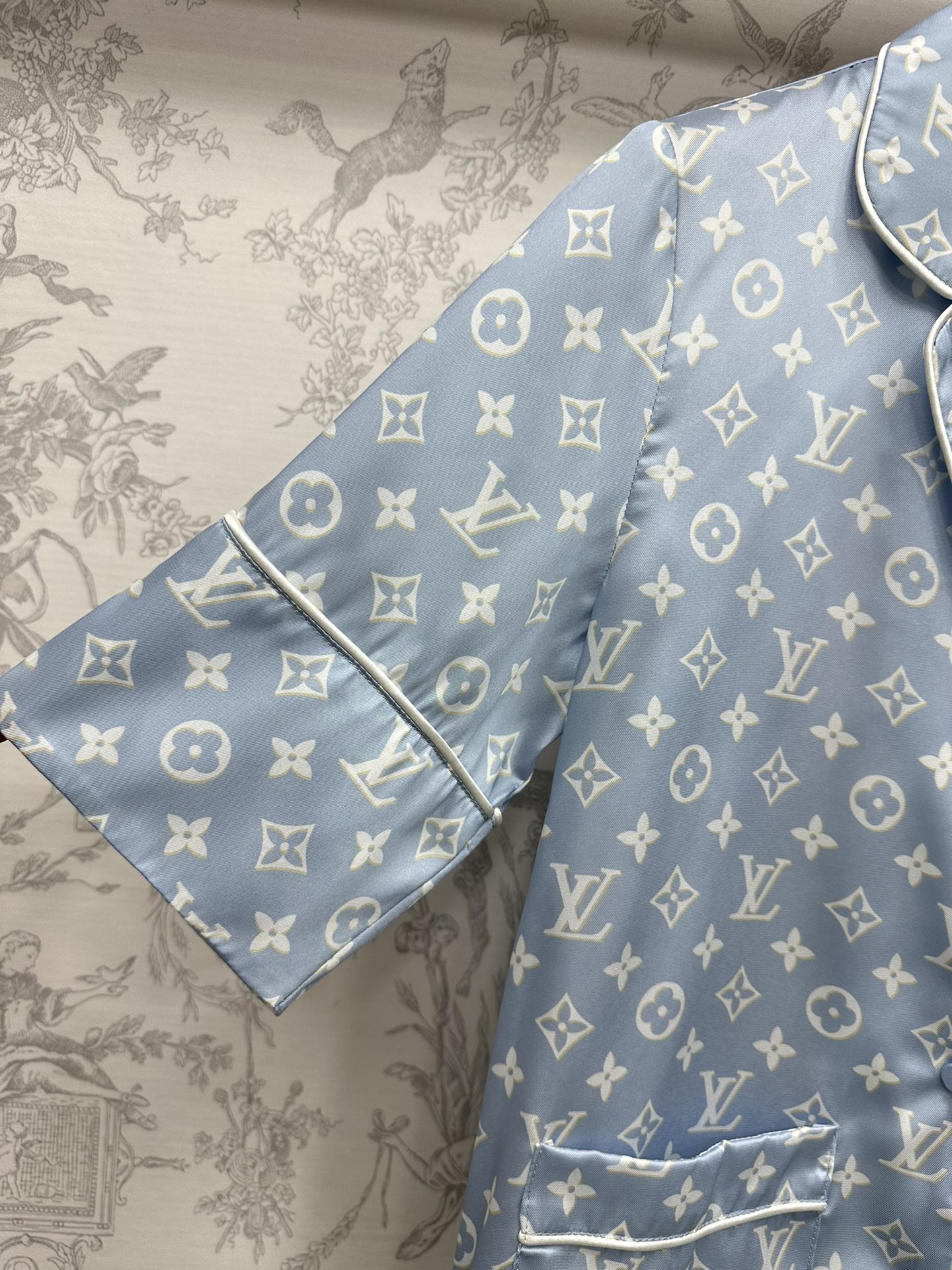 頂級高仿奢侈品LV原單睡衣套裝居家服