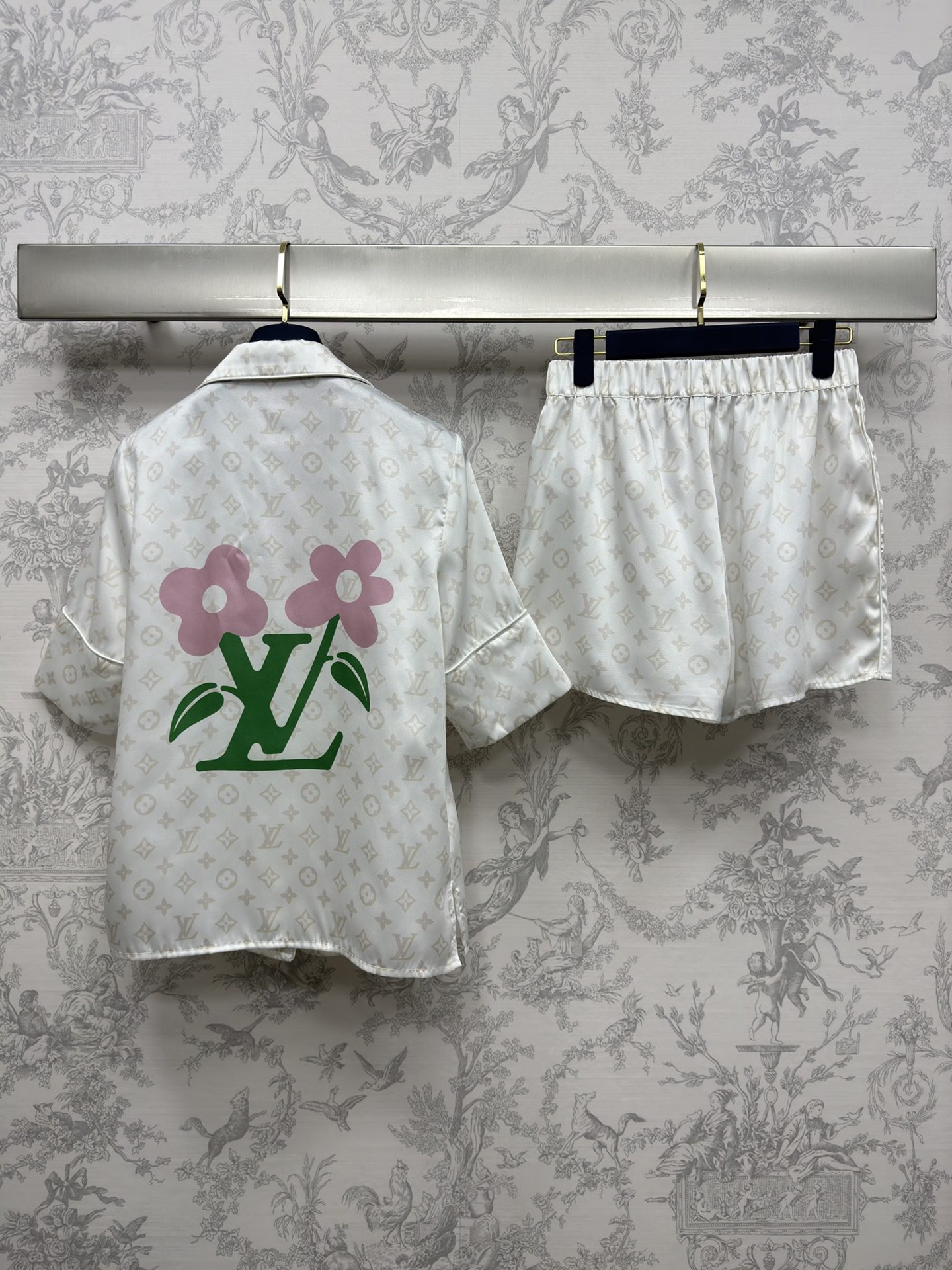 頂級原單高仿LV春夏睡衣居家服奢侈品太美了