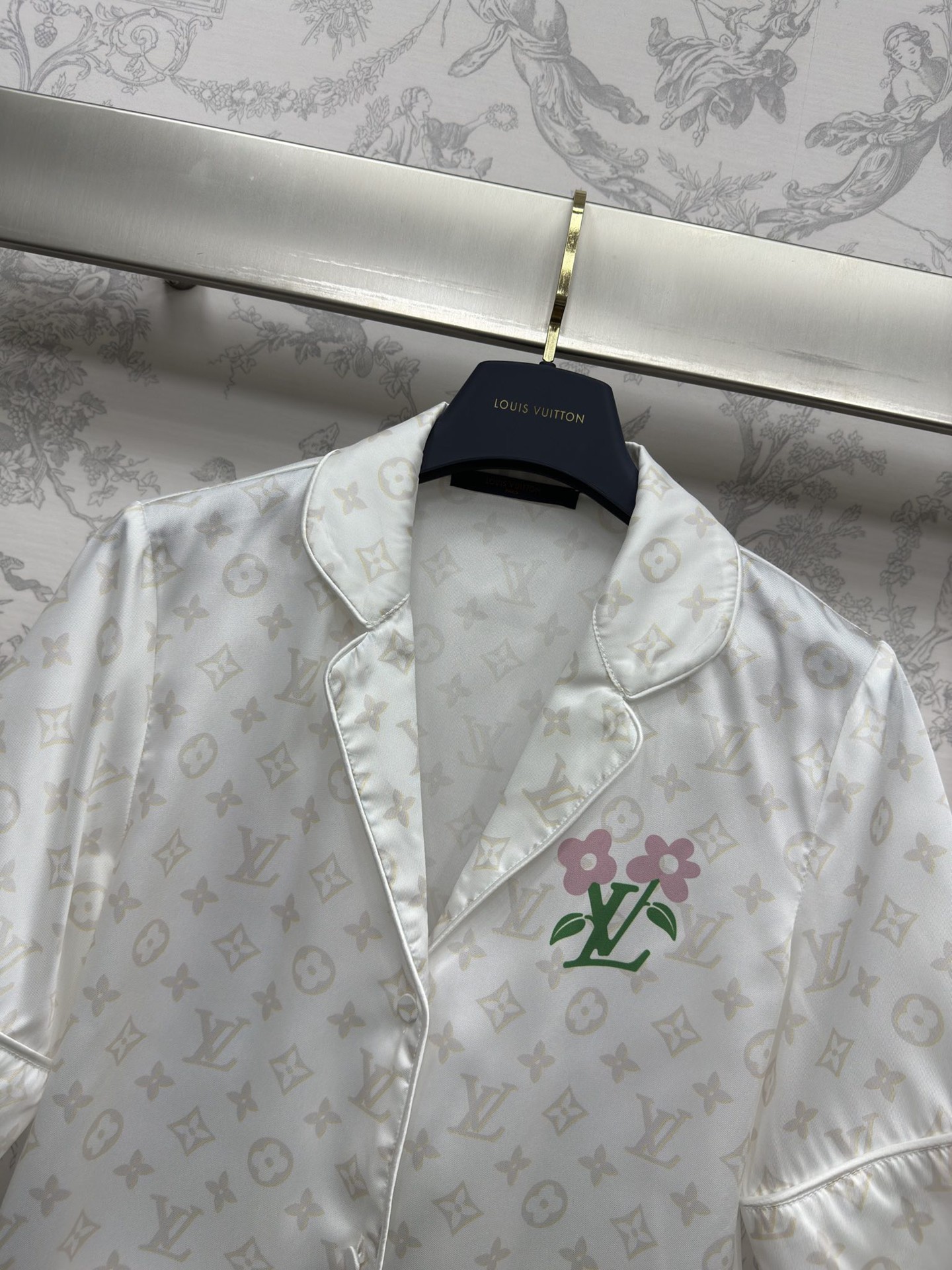 頂級原單高仿LV春夏睡衣居家服奢侈品太美了