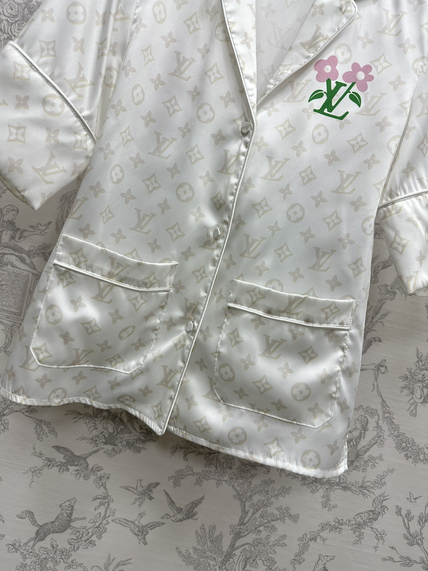 頂級原單高仿LV春夏睡衣居家服奢侈品太美了