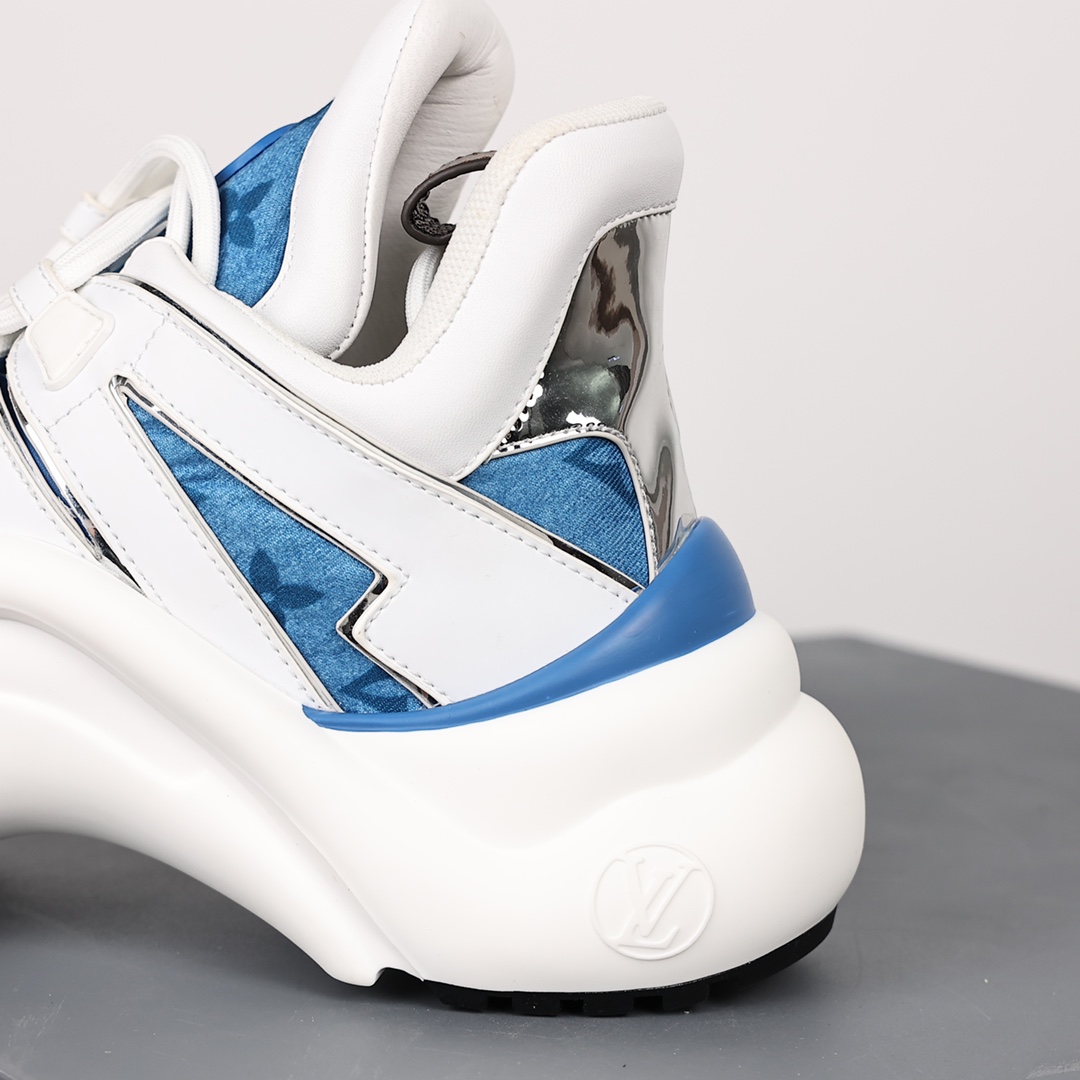 清晰藍色Louis Vuitton Archlight Sneakers 精品一比一老爹鞋