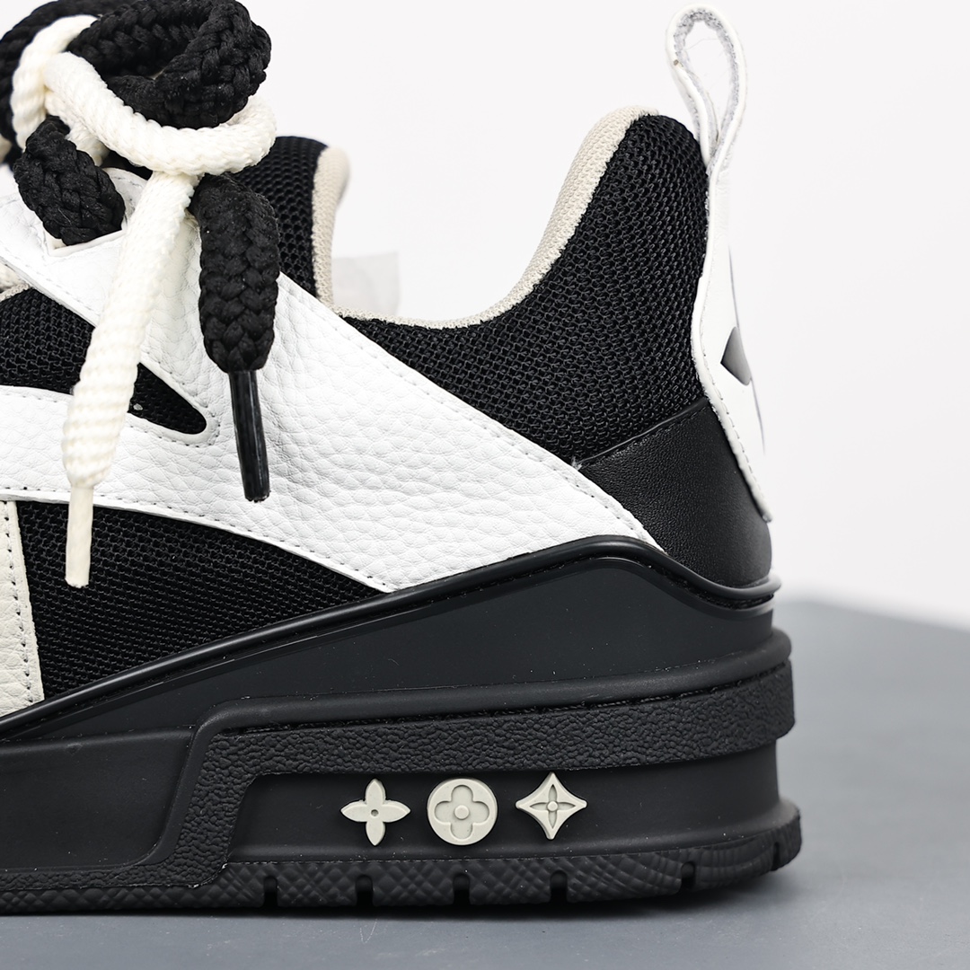 頂級原單LV男女同款面包鞋子Louis Vuitton Skate 1854 Low Sneaker