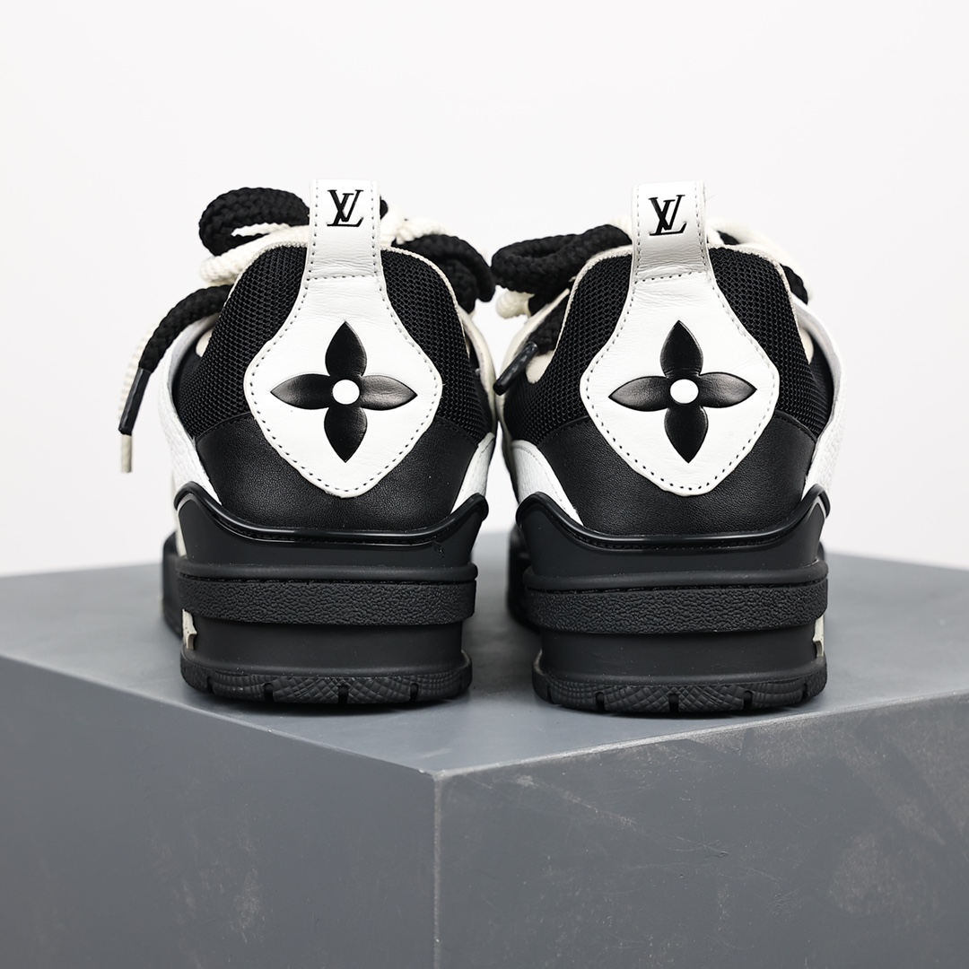 頂級原單LV男女同款面包鞋子Louis Vuitton Skate 1854 Low Sneaker