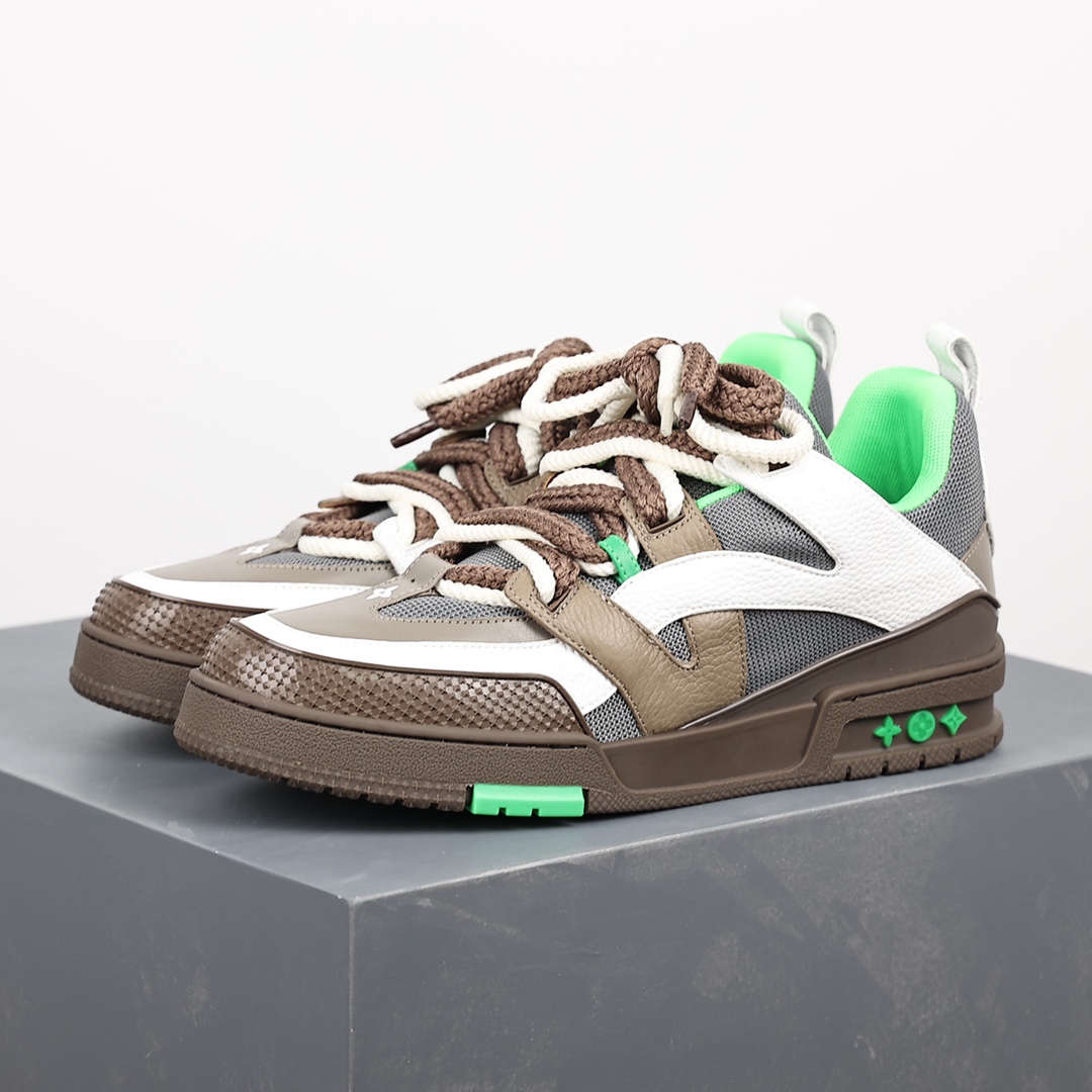 Louis Vuitton Skate 1854 Low Sneaker 低幫麵包鞋男女同款莆田鞋