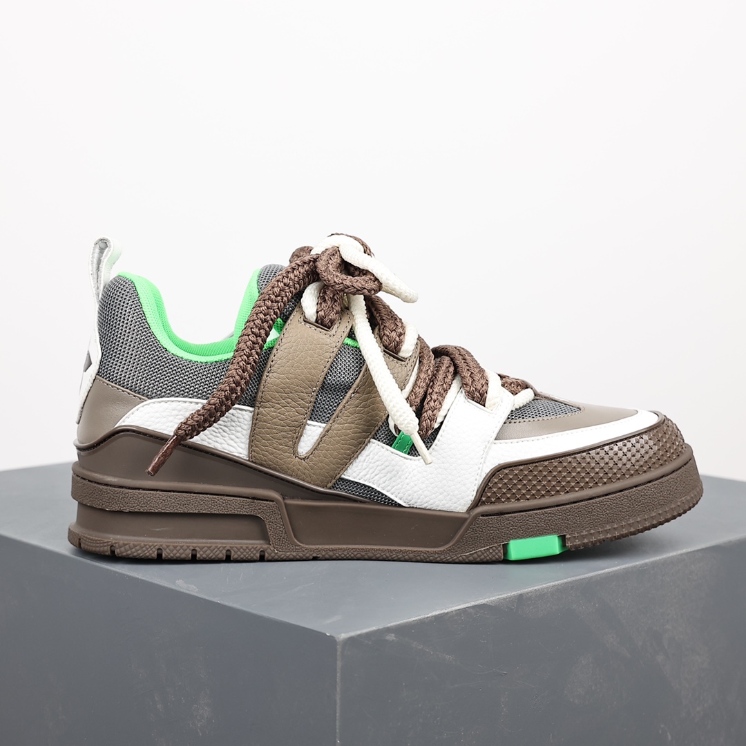 Louis Vuitton Skate 1854 Low Sneaker 低幫麵包鞋男女同款莆田鞋