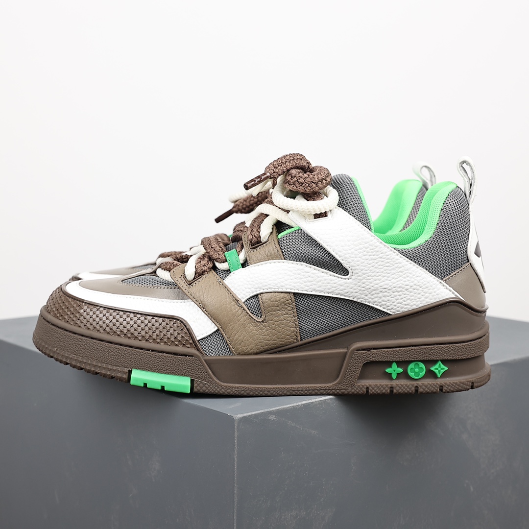 Louis Vuitton Skate 1854 Low Sneaker 低幫麵包鞋男女同款莆田鞋
