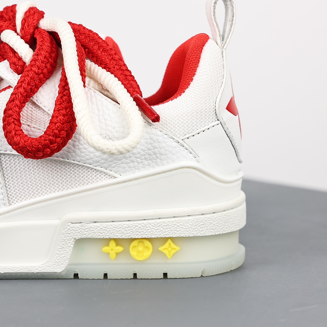 路易威登Louis Vuitton Skate 1854 Low Sneaker 極品高仿低幫鞋麵包鞋