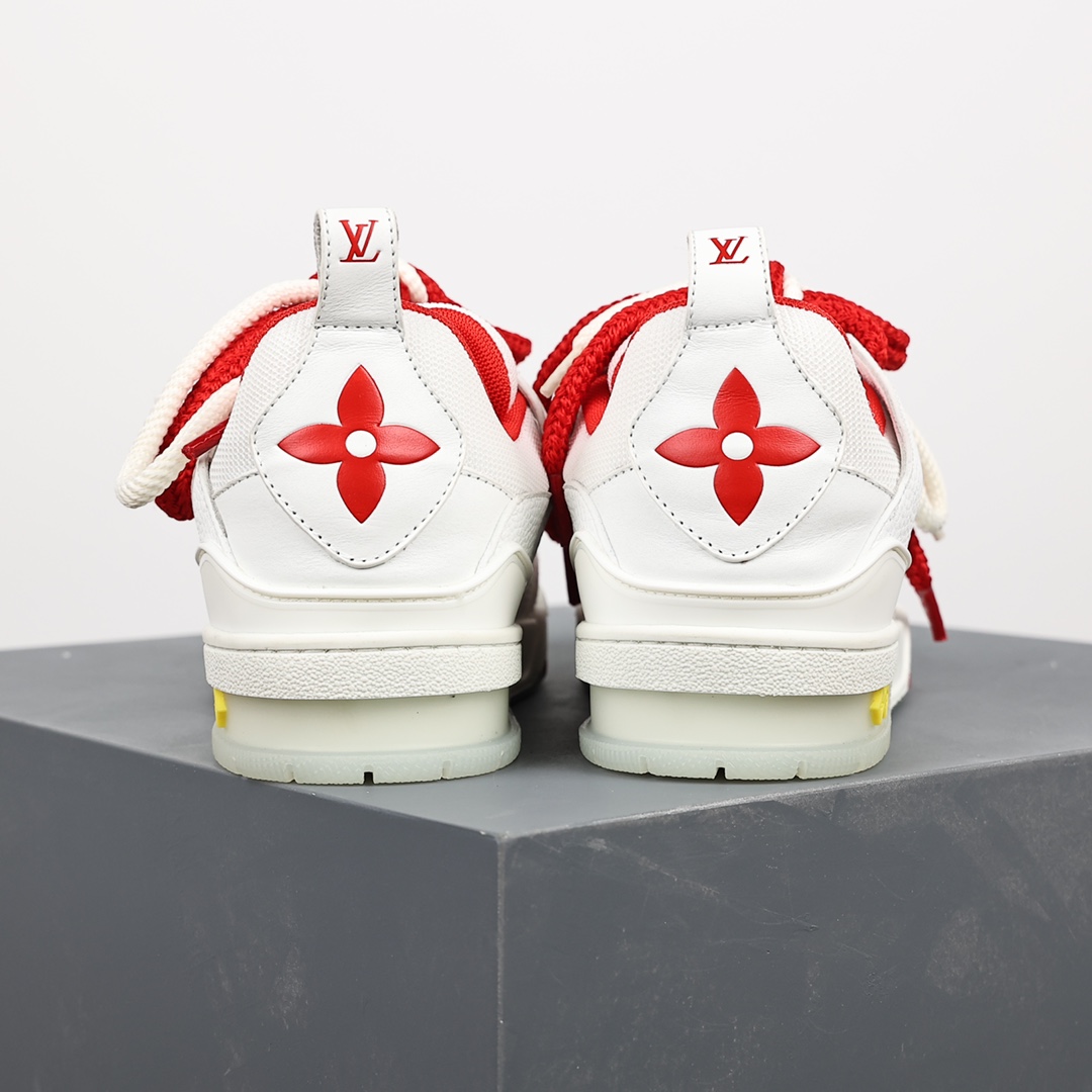 路易威登Louis Vuitton Skate 1854 Low Sneaker 極品高仿低幫鞋麵包鞋
