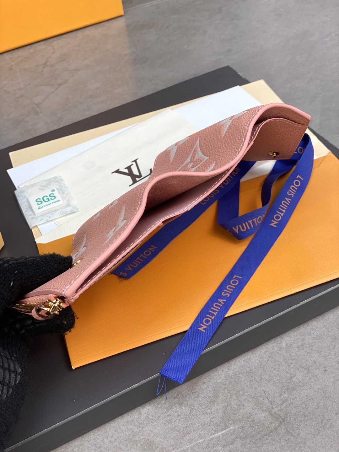 M81728Victorine 錢夾 錢包 零錢包LV高仿 Monogram Empreinte