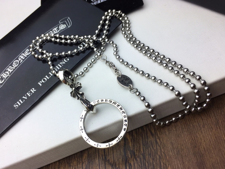 高仿複刻Chrome Hearts克羅心飾品 NTFL水滴十字架戒指吊墜