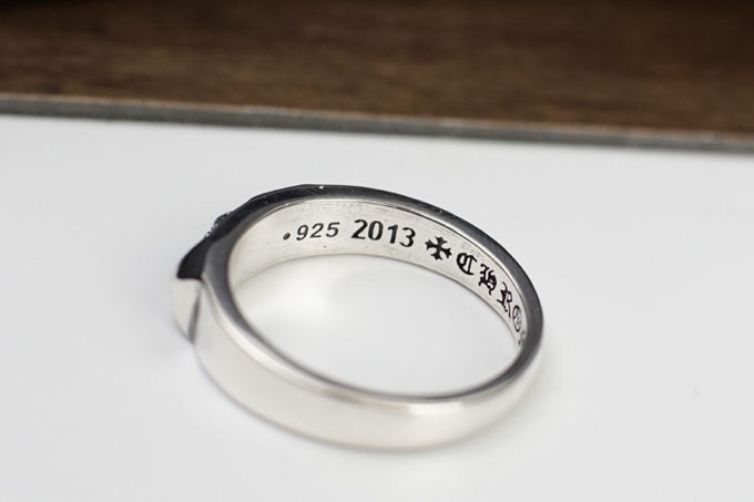 複刻高仿Chrome Hearts克羅心飾品 金字塔十字花戒指