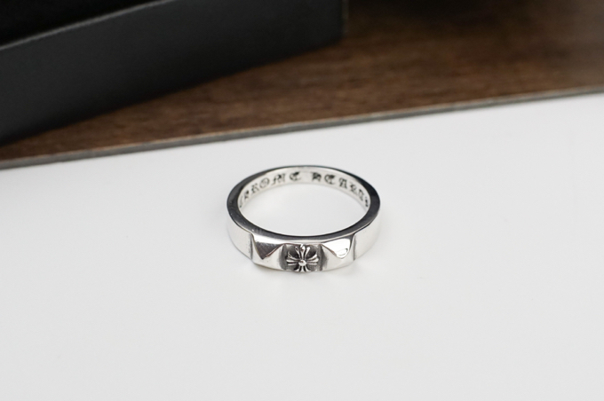 複刻高仿Chrome Hearts克羅心飾品 金字塔十字花戒指