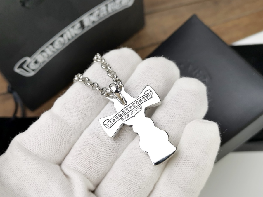 高仿複刻Chrome Hearts克羅心飾品 凱爾特十字龍十字架項鍊
