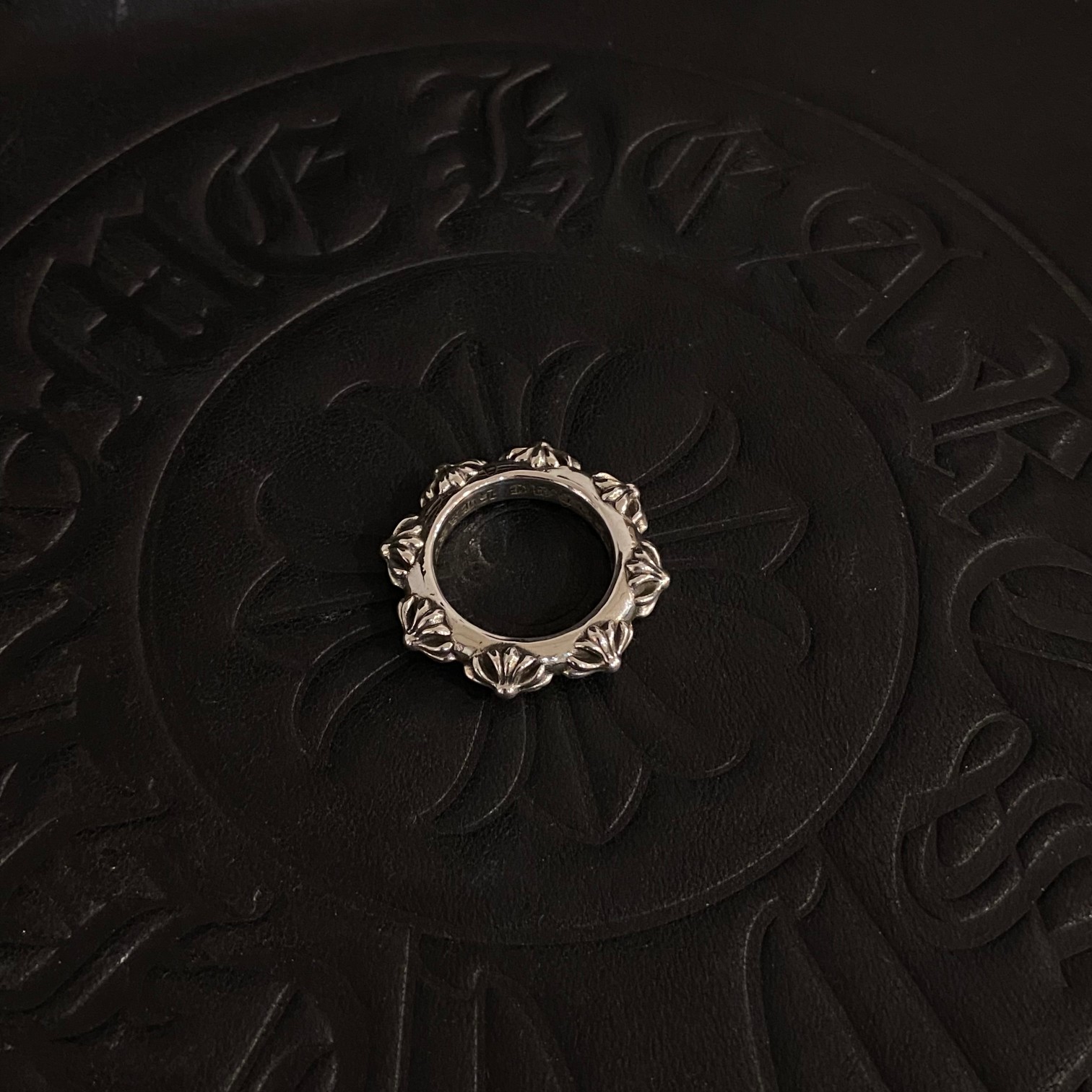高仿複刻一比一Chrome Hearts克羅心飾品 全十字花SBT戒指