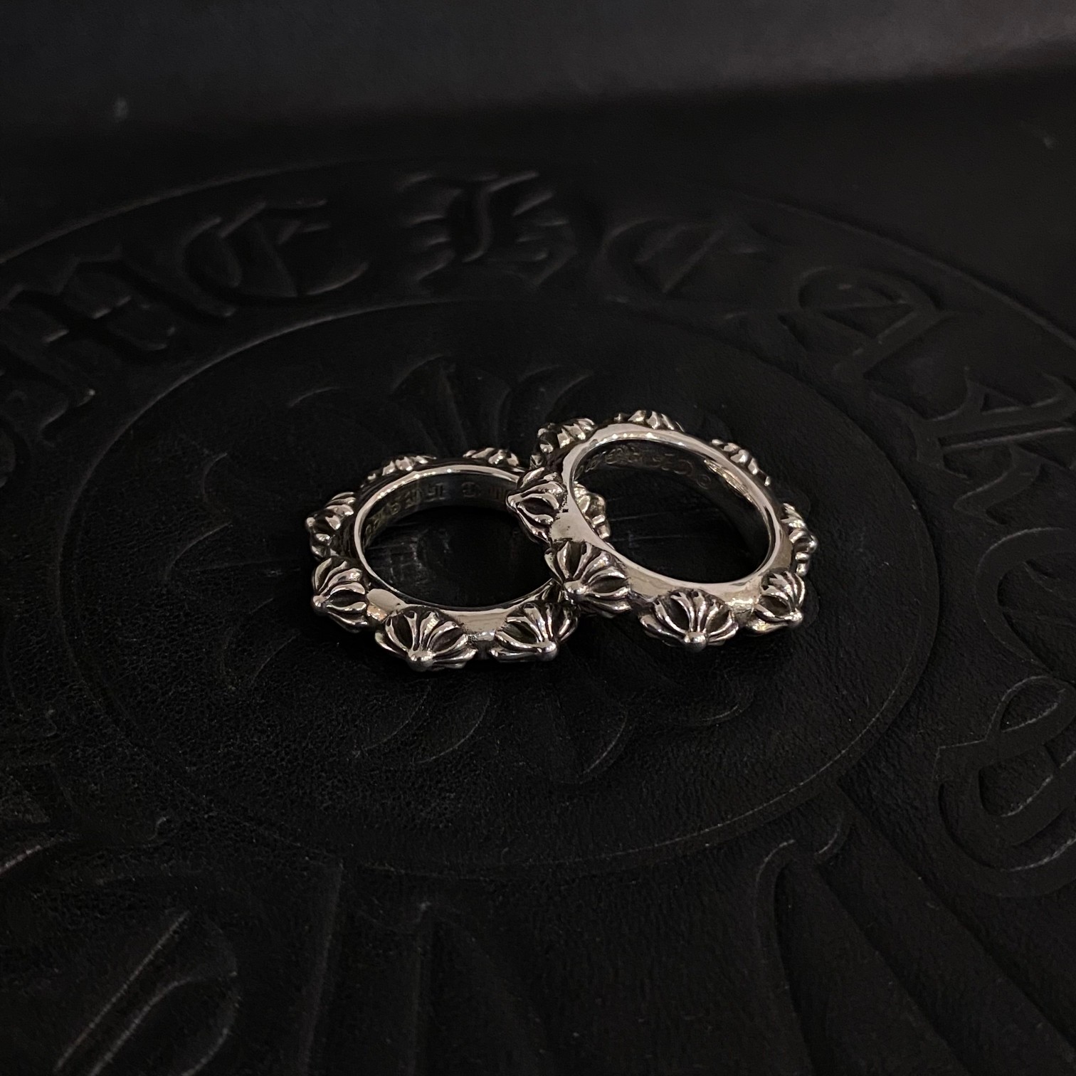 高仿複刻一比一Chrome Hearts克羅心飾品 全十字花SBT戒指