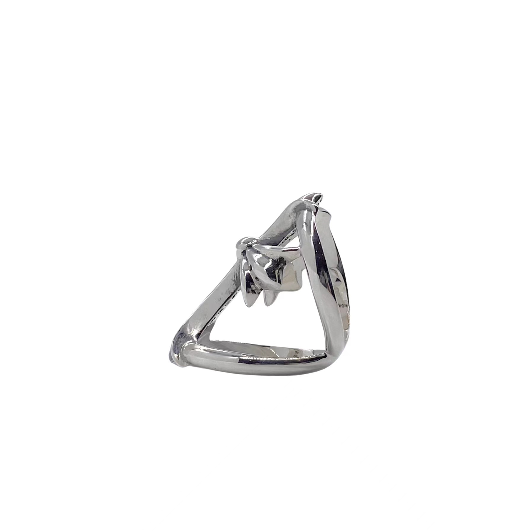 原單複刻Chrome Hearts克羅心飾品 純銀無盡戒指