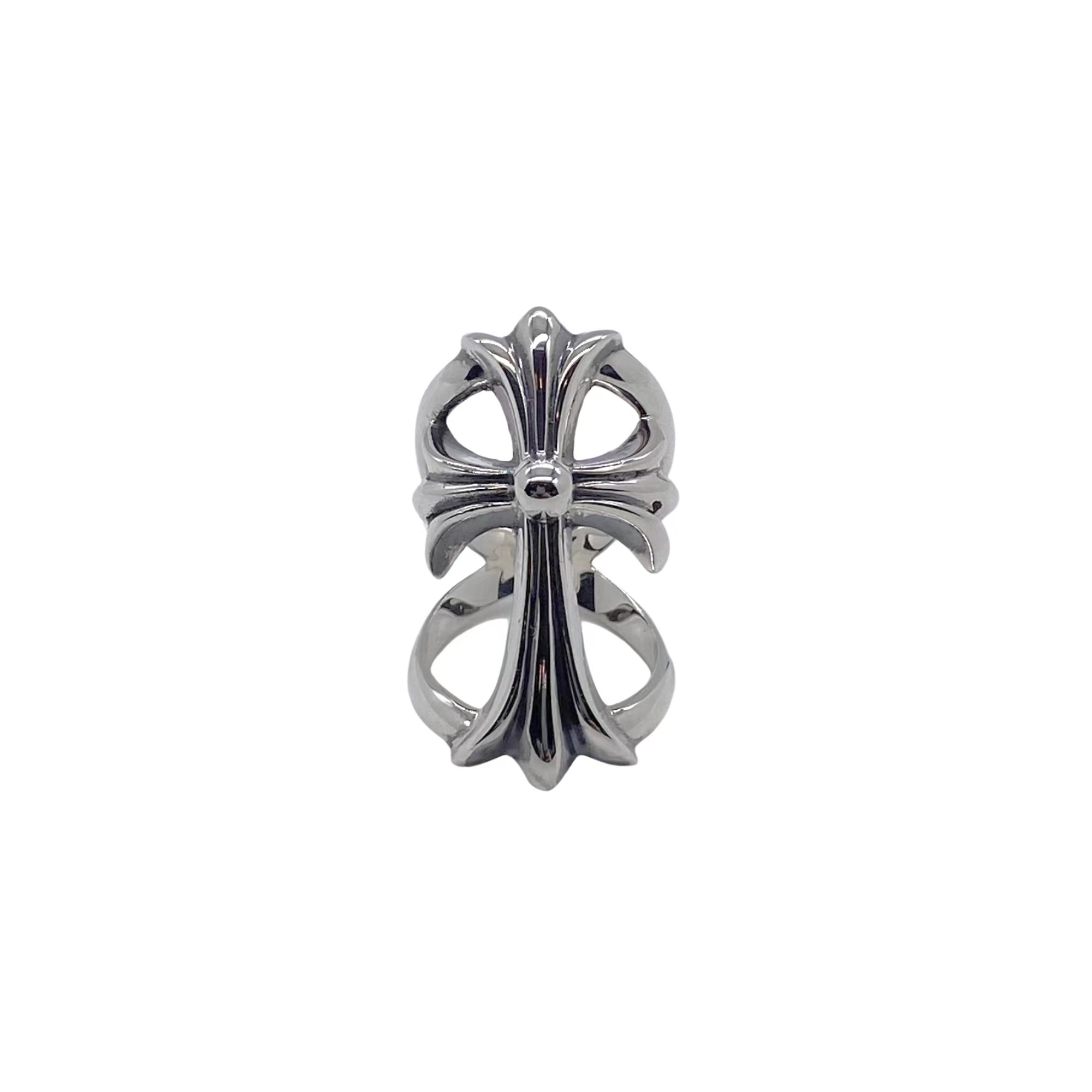 原單複刻Chrome Hearts克羅心飾品 純銀無盡戒指