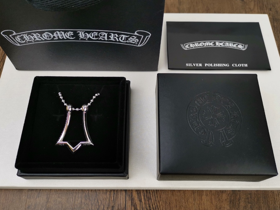 1比1高仿Chrome Hearts克羅心飾品 三角叉戒指專用吊墜/掛墜